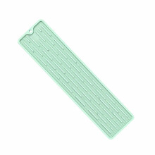 Tappetino in silicone verde per isolamento termico 35x8,8 cm - Tappetino antiscivolo per cucina