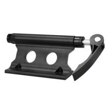 Bike Fork Mount Bicycle Truck Bed Roof Bike Rack Bike Fork Mount Block Truck Mount for MTB Road Bike Black