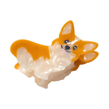 Lovely Hairpin Hair Claw Clip Puppy Shape For Daily Use-1