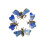 Natural Crystal Stone Bees Figurines Animal Statue-A02 1