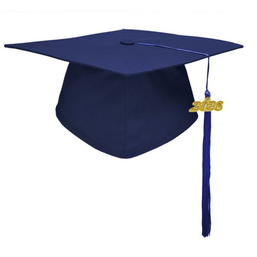 Lightweight Graduation Hat for 2026-2026 blue hat pendan