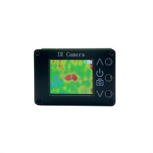 CáMara TermográFica Infrarroja Digital de 24 X 32 PíXeles CáMara TermográFica Pantalla LCD de 1,8 Pulgadas Sensores de Temperatura -40 una 300