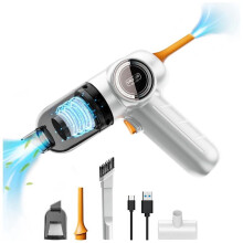 Kabelloser Auto-Staubsauger, 9000 PA, -Handstaubsauger, 3-In-1, Tragbarer Staubsauger für Auto und Zuhause