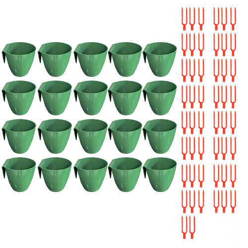 Belüftungs-Gartenbecher-Tablett-Set, Läufer aus-L 4