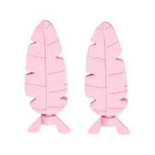 Pet Chewable Perch Set Durable Bird Toy For-Pink carrot shape
