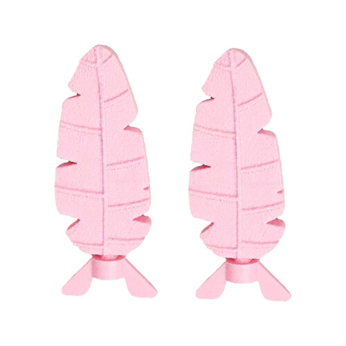 Pet Chewable Perch Set Durable Bird Toy For-Pink carrot shape