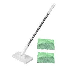 Cleaning Mop for Small Space Automatic Clip-Mop and 2 cloths