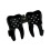 Electric Toothbrush Head Protective Cover for Brush-Black 1