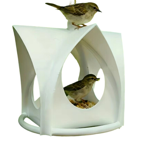 Small Birds feeder-White
