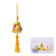 Cultural Heritages DIY Set Craft Your Own Gourd-Yellow