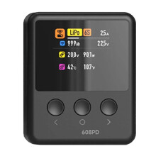 For ISDT 608PD Lipo Balance Charger 240W USB-C 140W PD3.1 Discharger for RC Batteries LiFe/Lilon/LiPo/LiHV