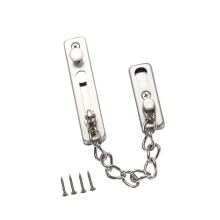 Anti-diefstal veiligheidsdeurschuifkettingslot-Zilver