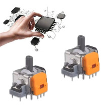 10 Pièces de Joystick Électromagnétique Hall pour Pièces de Réparation de Manette de Jeu pour ONE Module de Joystick Sans Dérive
