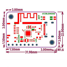 CH9143 -Modul BLE/UART/USB-Modul BLE/USB zu Seriell/TTL-UART-Modul