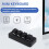 MK424Pro 4-Key  Customized Keyboard+Mechanical   USB+BT+2.4G Connection for Office Game Multimedia Black 6