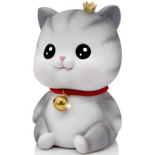 Cute Cat Decorative Saving Bank,Home Decoration Coin Bank Money Piggy Bank Help Form Right Money Habits,Eyes Open