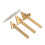 4PCS Welding Replacement Tips, Soldering Iron Tips, Triangular Copper Heads  Accessories for Car Bumper Repair 1