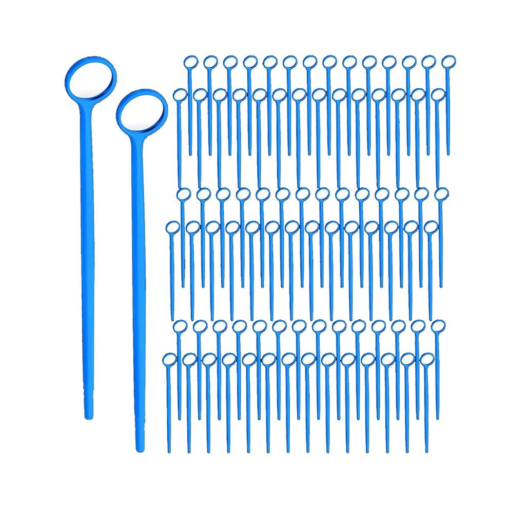 300 Pcs Disposable Dental Mirror Anti Fog Mouth Mirror Individually Packed Dental Mirror for Teeth Oral,