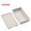10PCS Plastic Enclosure Power Junction Box Plastic White Electrical Boxes DIY Electronic Junction Box Power Enclosure 7