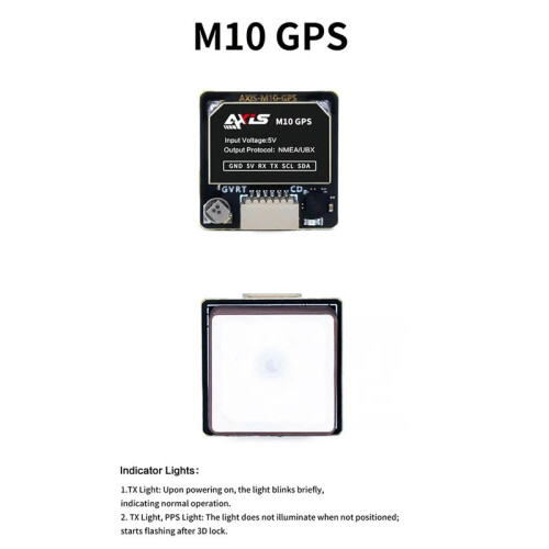 For Axisflying M10 GPS Module UBLOX Protocol Beidou Compass Navigation Module for FPV Drone RC Freestyle Quadcopter 1