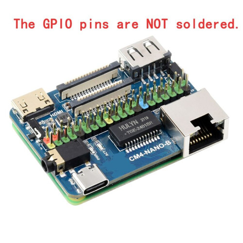 5V  CM4 Ethernet Carrier Board for RasPi RPI Raspberry Pi Compute Module 4 Lite EMMC IO USB Expansion Board 1