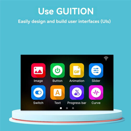 D121BBV Development Board 7 Inch IPS Capacitive Touch Screen Onboard Support GUITION Upper Layer Software 400MHz 2