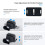 Visor LCD 3X, Extensor de Câmera, Ocular Dobrável, Encaixe de 3,0 Polegadas para  Z30, para  ZV-1, ZV-1F, RX100, para  G7X 5