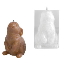 Multipurpose Easters Rabbits Silicone Mould For Candle-5396