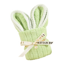Fun Birthday Gift Set Elegant Microfleece Long Eared-Green