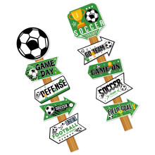 Athletic Themed Gathering Direction Sign Set For Game Activities