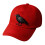 Embroidered Crow Baseball Cap Adjustable Snapbacks Dad Hat-Red 1