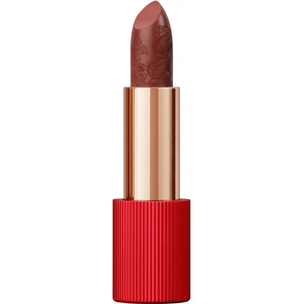 La Perla Red Matte Silk Lipstick 3.5G - 102 Terracotta