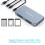 10Gbps High-Speed 4-in-1 CFexpress TypeB/XQD/SD4.0 Card Reader for  Cameras 4