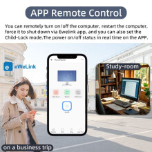 Ewelink Wireless WiFi Computer Power Controller con Comando Vocale e Programmazione Delle Applicazioni per Casa e Ufficio