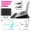 Borsa Protettiva per Supporto Portatile Adatta per , Borsa per Computer Sottile, Borsa Protettiva Impermeabile per Computer Portatile 4