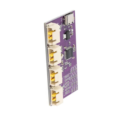 USB to 4 Channels Ways TTL Serial Port USB Type-C Interface 6Mbps High-Speed CH344 Chip Communication Conversion Module 2