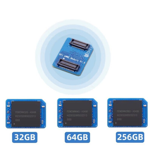 EMMC Module for for Orange Pi 5  for  5  Board with Fast Read and Write Speeds 64GB 2