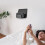 Universal Wall Mount Phone Holder for Multiple Device Tablet E-Books Phone for Watching TV Dramas and Learning White 5