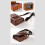 PU Leather Camera Bag for  Instax  EVO Protective Case with Shoulder Strap Camera Accessory Storage C 6