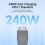 90 Degree Elbow Data Cable TYPE-C to TYPE-C Full-Function Connection Magnetic Hard Disk Box M2 for Phone Hard-Disk 240W 6