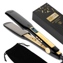 KIPOZI Professional Hair Straighteners Salon Fast Hair Styler Wide Dual Voltage