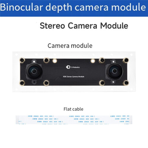 AI Stereo Depth Camera Module for RDK X5 Stereo Depth Camera Module SC230AI Chip Dual 2MP Color 1
