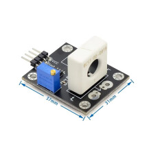 WCS1700 Sensor de Corrente Hall 3-5V Ajustável DC100A 70A 35A Módulo de Proteção Contra Curto-Circuito e Sobrecorrente