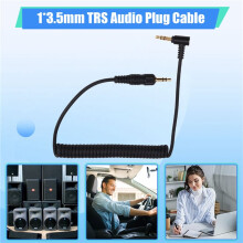 3.5mm TRS Audio Plug Cable for UWP-D11 D21 V1 Speaker Sound Recording Cable Professional Recording Microphone Part