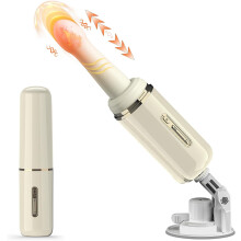 Thrusting G Spot Vibrator Sex Machine,Adult Toys with 7 Thrusting & 7 Vibrating & Heating Modes, Dildo for Women & Couples, Anal & G Spot Stimulation