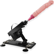 Sex Machine with 8" Dildo Attachment - Thrusting Dildo Machine with Adjustable Speeds for Enduring, Enhanced Masturbation for Men Women