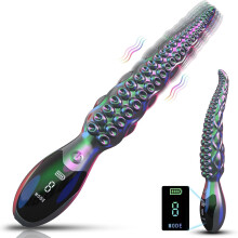 10,6 Inch Tentakel Dildo Vibrator Seksspeeltje, Realistische Anale Dildo Vibrator Met 9 Vibratiestanden & LED-display