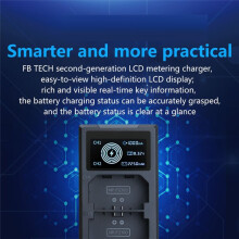 NP-FZ100 Battery Charger A7M3 for Camera A7R3 Fast Charge A7M4 A9,NP-FZ100 Camera Battery Dual LCD Charger