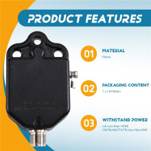 1:64 Balun 4-Band 8-Band End-Feed Antenna Using Frequency Range 1-30Mhz Power 100W (PEP)