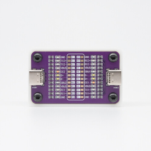 POWER-Z CT001 Dual Type-C Fast Charging Cable Inspection Board for Smartphone Cable Testing and  Sequence Testing A 2